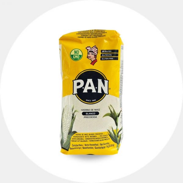Harina P.A.N White Corn Flour @ African Shop