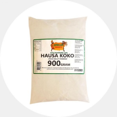 Hausa Koko (vürtsikas hirsijahu)