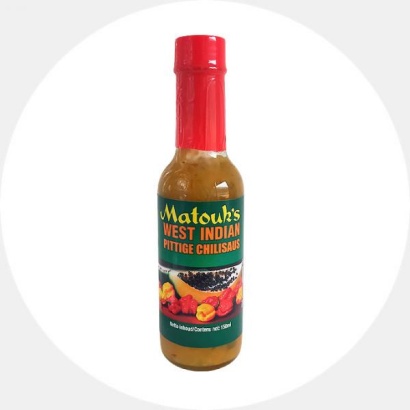 Matouk's West Indian Chilli Sauce with Papaya