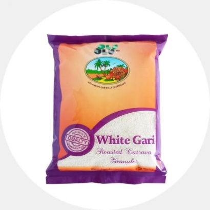 Gari (Röstitud cassava graanulid)