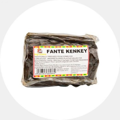 Fanti Kenkey maisist ja veest