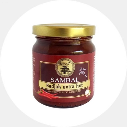 Sambal Badjaki eriti terav tšillikaste