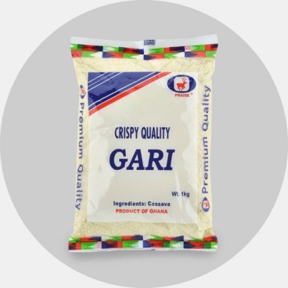 Gari (Maniokihelbed)